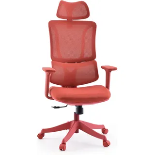 MyBuero Ergomy Colore Netzstoff Rot