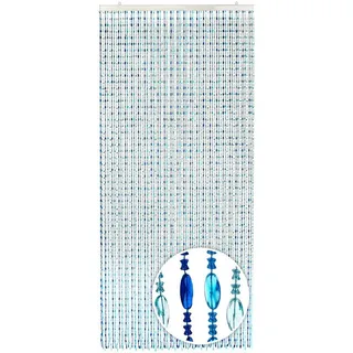 Kobolo OCEAN Ösen 90 x 200 cm Blau/Transparent 1 St