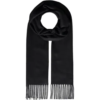 FRAAS Cashmink Schal 30 x 180 cm - Weicher als Kaschmir - Made in Germany - Schal einfarbig für Damen und Herren - Perfekt für Herbst und Winter Schwarz - 180 cm x 30 cm