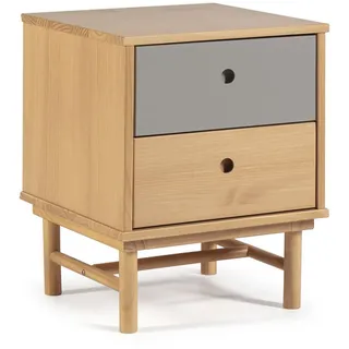 VS Venta-stock Nachtschrank Magnus 40 x 40 x 52 cm Grau