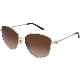 Polo Ralph Lauren RL7079 THE VIVIENNE Damen-Sonnenbrille Vollrand Rund Metall-Gestell, gold