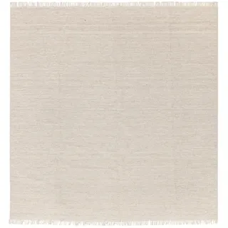 RugVista Melange Teppich, 300 x 300 cm, Beige | Quadratisch, Mittlerer Stapel, Nur chemische Reinigung, Oeko-Tex 100, Wohnzimmer, Esszimmer, Schlafzimmer