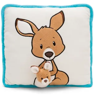 NICI Kuschelkissen Känguru 30 x 30 cm Grün