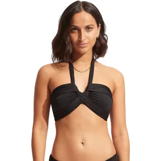 Seafolly Bikini-Top Damen Schwarz 38