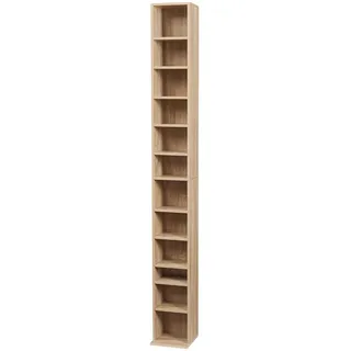 [en.casa] Tynset Standregal 175 x 20 x 20 cm Beige