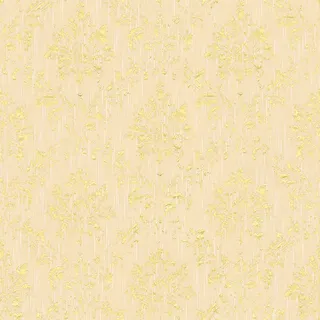 Bricoflor Ornament Tapete Creme Gold Edle Barock Vliestapete mit Textil Muster für Wohnzimmer Elegante Vlies Textiltapete mit Metallic Glitzer Effekt