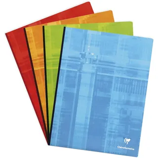 Clairefontaine 9361C Notizbuch A4+ 144 Blatt Seyes 90g farbig sortiert
