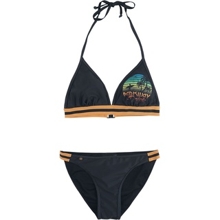 Parkway Drive Bikini-Set - EMP Signature Collection - S bis XXL - für Damen - Größe M - schwarz/orange  - EMP exklusives Merchandise! - M
