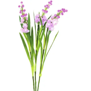 Europalms Aronstab 3er Set mit LEDs, pink, 85cm