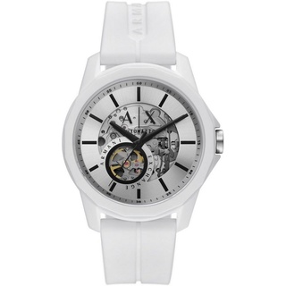 ARMANI EXCHANGE Automatikuhr AX1729, Armbanduhr, Herrenuhr, Mechanische Uhr, analog weiß 