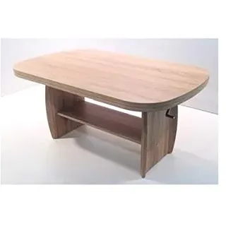 mk24 Couchtisch Saturn | Eiche Sonoma | höhenverstellbar, ausziehbar | B/T/H 107-156 x 67 x 52-62 cm