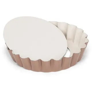 Patisse  Mini-Quicheform, Braun, Metall, 11x3x11 cm, Backen, Backformen