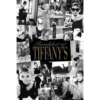 Unbekannt Audrey Hepburn – Breakfast at Tiffany 's – 61 x 91.5 cm zeigt/Poster