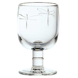 La Rochere - Libelllules, Libelle - Weinglas, Weißweinglas, Rotweinglas - typische Französisch - 200 ml - Glas