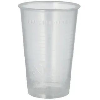 Papstar Einweg-Trinkbecher 0,3 l 100 St. Transparent