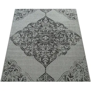 Paco Home Coco 202 Outdoor-Teppich 60 x 100 cm Grau