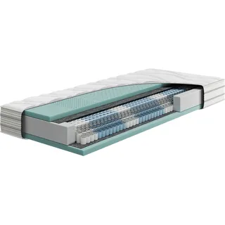 Hn8 Schlafsysteme Taschenfederkern-Matratze "Emotion Pro TFK", H3, 200 x 200 cm, Höhe: ca. 23 cm