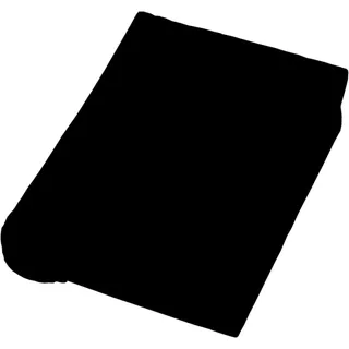 Formesse Bella Gracia Jersey 90 x 190 - 100 x 220 cm schwarz