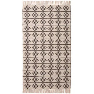 Homescapes Handwebteppich, Adana geometrisch gemustert 120/170 cm,