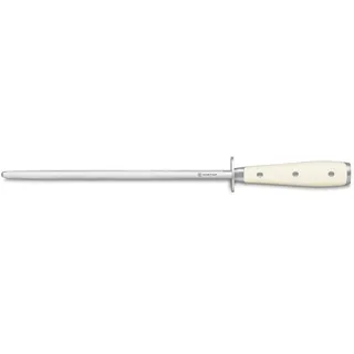 Wusthof Classic Ikon Sharpening Steel 26 cm Cremefarben