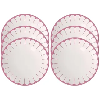 Villeroy & Boch Frühstücksteller ø 21,2 cm rosa 6er Set