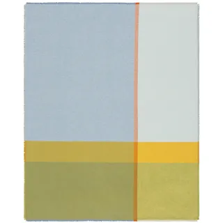 Biederlack Great Blue Plaid 130 x 170 cm Blau/Grün