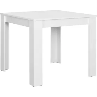 Esstisch BYLIVING "Nepal" Tische Gr. B/H/T: 90 cm x 75 cm x 90 cm, weiß (weiß, weiß, weiß) Esstisch Rechteckiger Esstische quadratisch Breite 80 90 120 oder 140 cm, verschiedene Ausführungen erhältlich