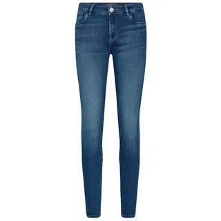 Mos Mosh Slim-fit-Jeans Jeans JADE Mid Waist blau 26