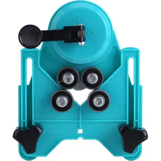 Verstellbare Bohrschablone Von 4 Bis 83 Mm Mit Saugnapfbasis Für Keramik Und Glas.