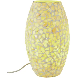 Tischlampe Nachttischlampe E27 orientalisch Glas 28cm Leuchte Wohnzimmer Deko