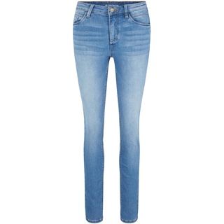 TOM TAILOR Damen Alexa Skinny Jeans, blau, Uni, Gr. 32/32
