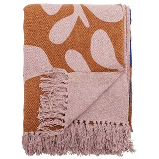 Bloomingville Atle Decke 130 x 160 cm Braun