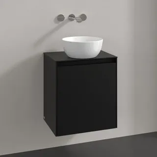 Villeroy & Boch Waschtischunterschrank 1 Tür 50 x 54,8 x 38 cm Schwarz