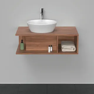 Duravit Waschtischunterschrank 80 x 26 cm Nussbaum