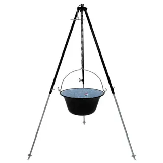 Grillplanet Schwenkgrill schwarz
