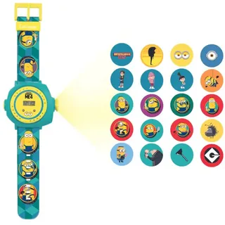Lexibook Minions Projektionsuhr mit 20 Bildern | Gr.: onesize