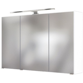 Held-Möbel Spiegelschrank Baabe Weiß 100 cm