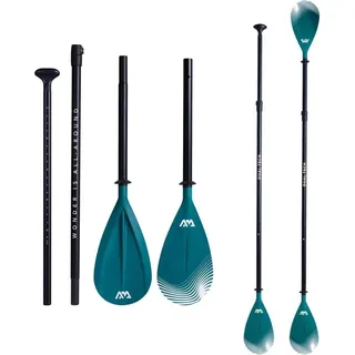 Aqua Marina Dual-TECH Aluminium-Paddel 165–215 cm blau