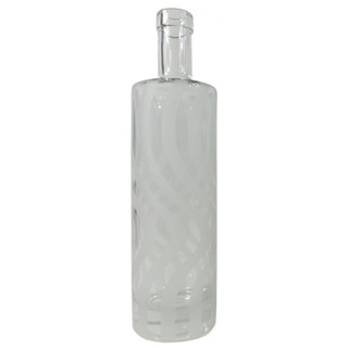 BottleLight lampenschirm Titano Rio 25 cm Glas transparent, Farbe:Transparent