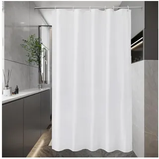 luxuskollektion Duschvorhang 100 x 200 cm weiß