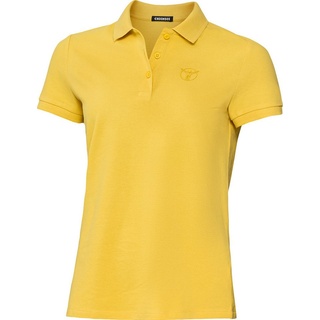 Chiemsee Poloshirt atmungsaktiv und hautsympathisch aus Baumwoll-Piqué gelb