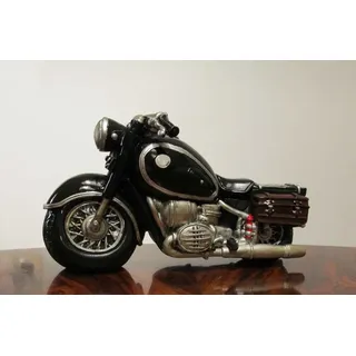 Udo Schmidt Spardose Motorrad Bike (Schwarz)