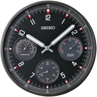Seiko QXA823K 30,0 cm anthrazit/schwarz