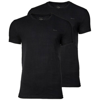 Gant T-Shirt Herren T-Shirt, 2er Pack - C-NECK T-SHIRT 2-PACK schwarz 3XL