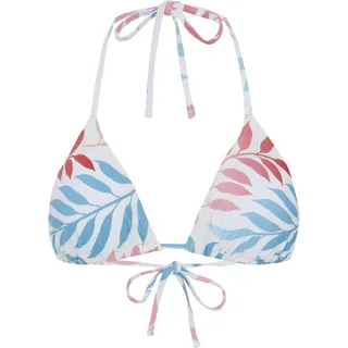 Bikini-Top mit Allover-Muster bunt DE 32 / FR 34