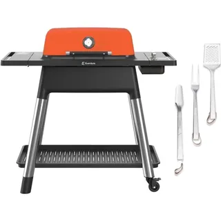 Everdure, Gasgrill, Force Gen III Gas Grill, orange, includes grilling tool set (12 kW)