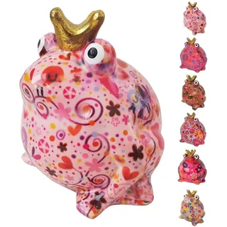 netproshop Spardose Frosch Pink Serie aus Keramik Pomme Pidou, Auswahl:Frosch/pink/Melodie