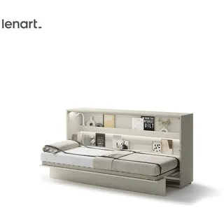 yourhouse24 Schrankbett Bed Concept BC-06 90x200 Schrankbett Horizontal Gästebett Kashmir
