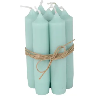 Ib Laursen Stabkerzen Set klein mint (8 Stück), für Feier/Haushalt/Dekoration