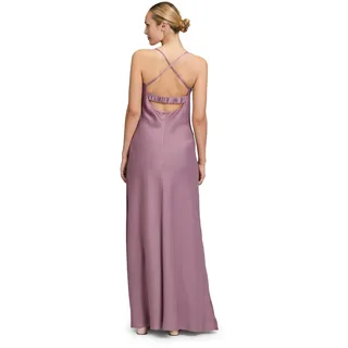 Vera Mont Abendkleid Wasserfallausschnitt Lila 32